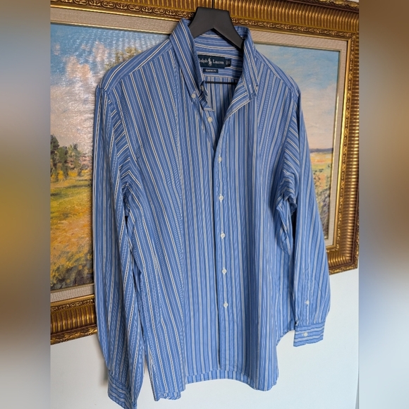 Ralph Lauren Other - Ralph Lauren Blue Striped Shirt NWOT